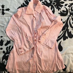 New York & company buttoned shirt